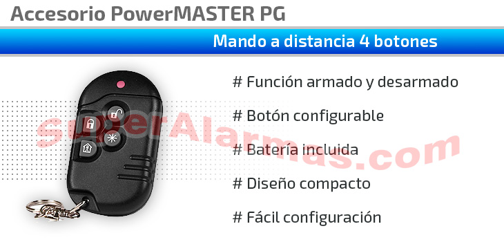Mando a distancia PowerMASTER PG kf-234pg2