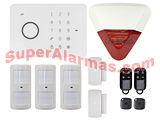 SISTEMA DE ALARMA SEGURIDAD COMPLETA GSM G5