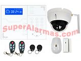KIT DE ALARMA IP CON CÁMARA FULL HD Y GRABACIÓN