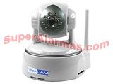 CÁMARA IP WIFI 2 MEGAPIXELES CON GRABACIÓN Y MOVIMIENTO