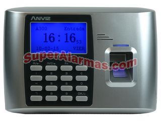 Control de presencia IP con lector huella digital.