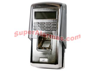 Control de acceso y presencia IP con lector huella dactilar.