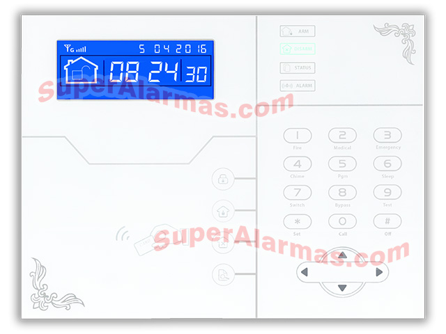 Alarma en propiedad SafeMAX i20 con conexión IP.