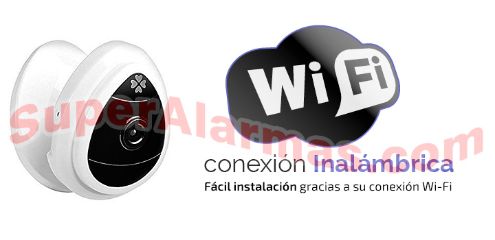 Cámara IP con conexióna Internet Wifi