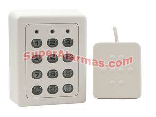 Control de acceso con teclado remoto